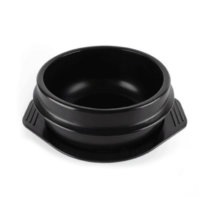 Black Dolsot Stone Bowl Stone Pot