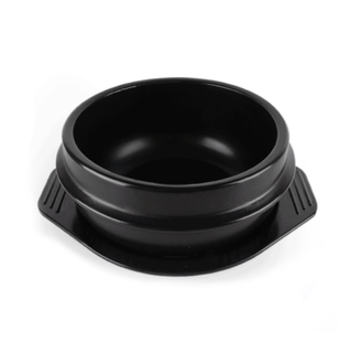 Black Dolsot Stone Bowl Stone Pot