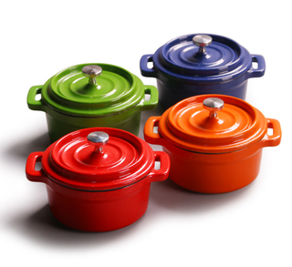 Enamel Cast Iron Nonstick Pot Soup Pot Colorful