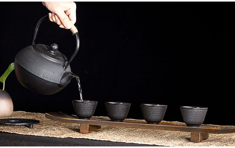 New Arrival: Japanese Iron Tea Pot with Stainless Steel Infuser Cast Iron Teapot Tea Kettle for Boiling Water Oolong Tea