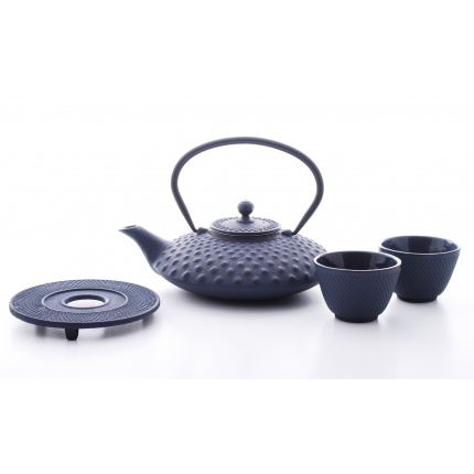 Cast Iron Teapot Set Japanese Tea Ceremony Tea Set