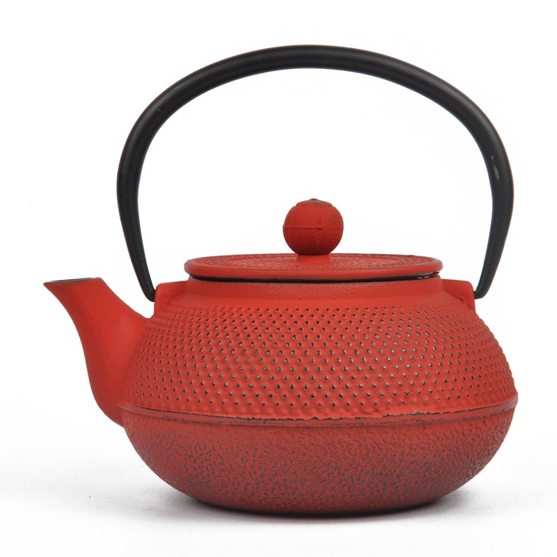 cast iron teapot