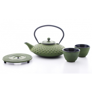 Cast Iron Teapot Set Japanese Tea Ceremony Tea Set
