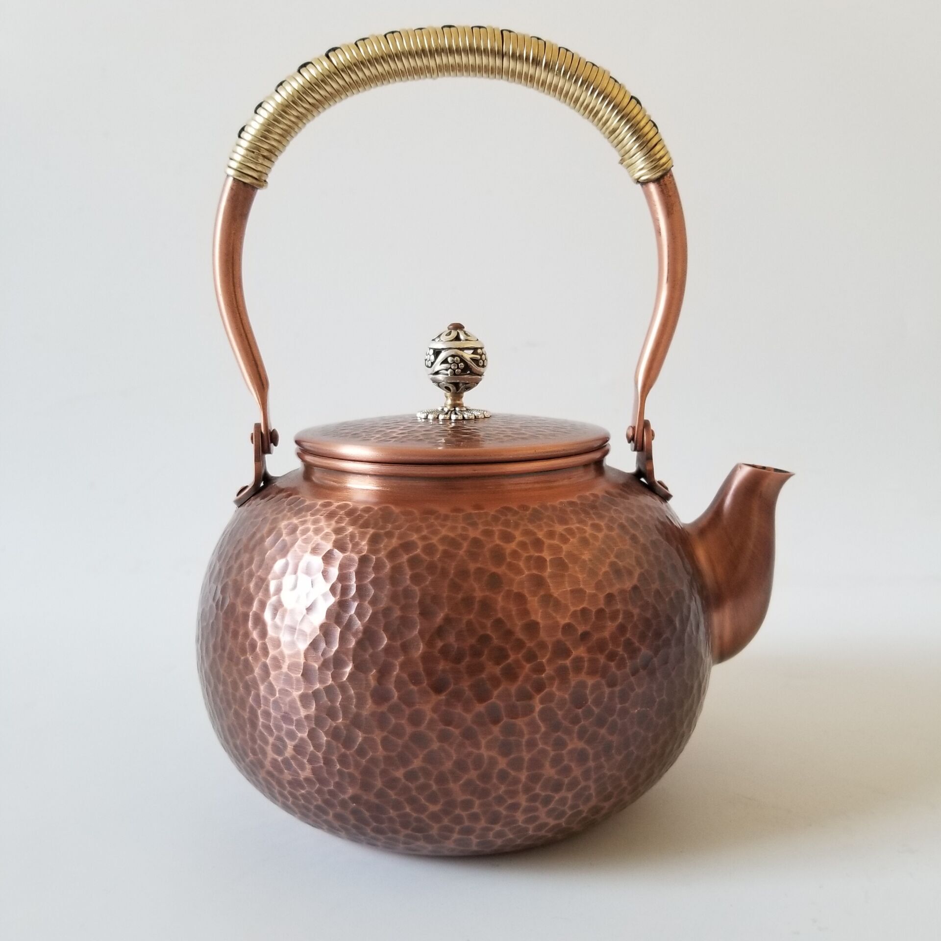 copper teapot