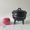 Cast Iron Witch Cauldron Potjie Pot for Incense Resin Burner