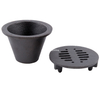 Mini Indoor Portable BBQ S'mores Maker Cast Iron Hibachi Set with Cast Iron Grill And Fuel Holder