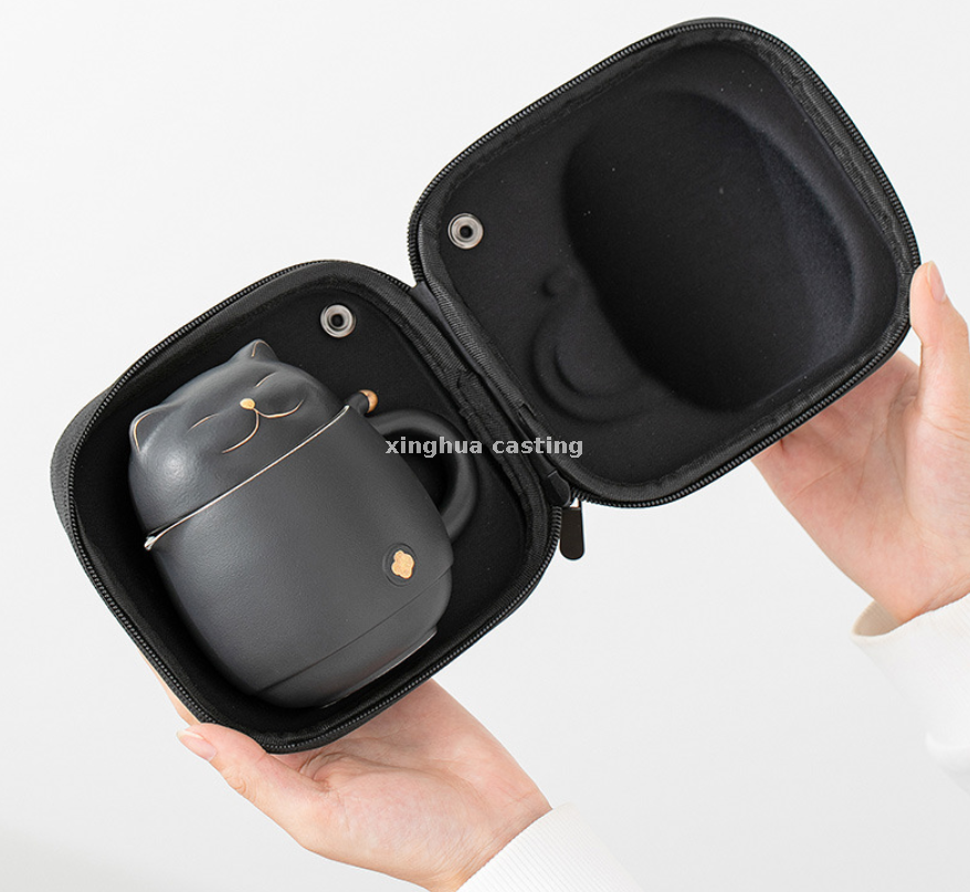 Portable Ceramic Tea Set for Travel