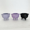 Mini Ribbed Cast Iron Cauldron Cute Witch Cauldron Wicca Pot