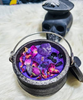 Small Witches Cauldron Cast Iron Pot In Black