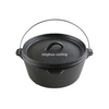 Pre-seasoned Cast Iron Dutch Oven for Camping