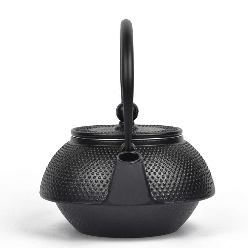 Enamel Coated Cast Iron Tea Kettle Teapot in Black 1000ml Buy enamel