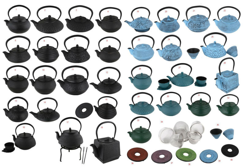 cast iron tea kettle