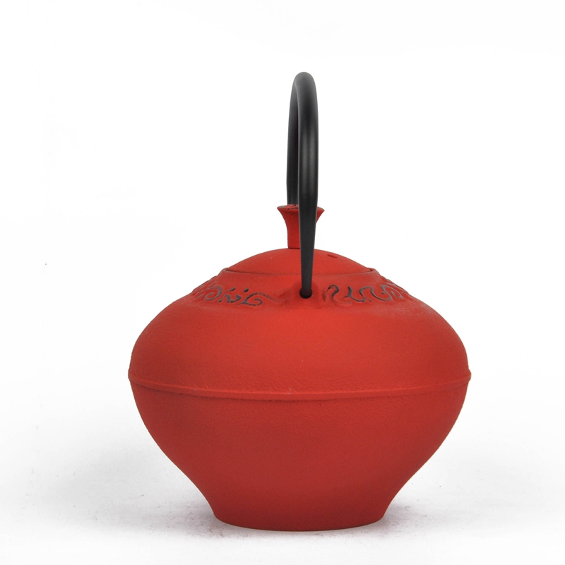 vintage cast iron teapot 4