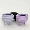 Mini Ribbed Cast Iron Cauldron Cute Witch Cauldron Wicca Pot