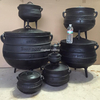 Cast Iron South Africa Three Legged Potjie Pot Cast Iron Cauldron