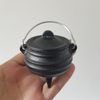 Mini Witch Cauldron 3 Legged Pot Cast Iron Factory Direct Sale Black