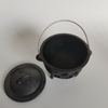 Cast Iron Witch Cauldron Three Legs Stove Oven for Incense Burning