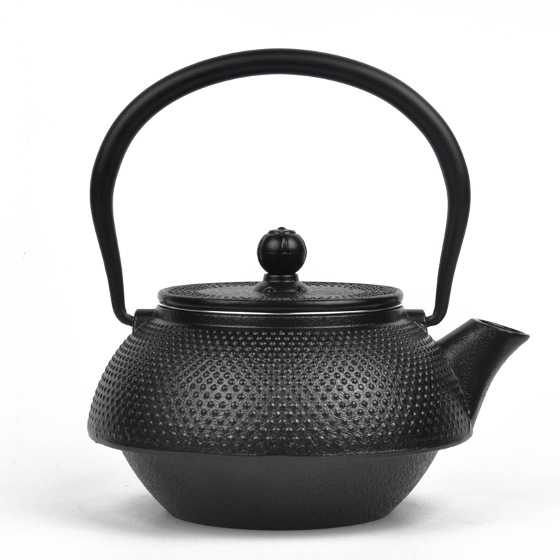 enamel coated cast iron tea kettle 1