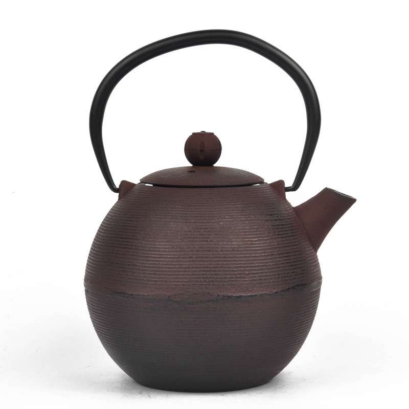 vintage cast iron tea kettle 2